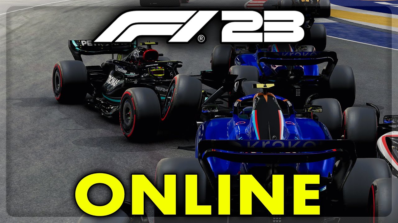 GIOCO ALLA NUOVA PISTA DI SINGAPORE MA SONO TUTTI DIRTY DRIVERS DI F1 23 ONLINE 🤣🤣🤣
