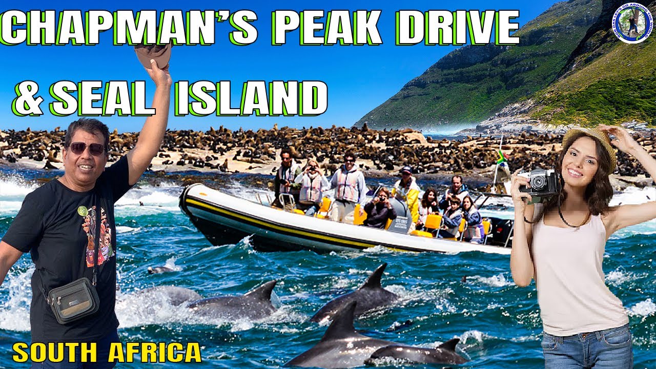 CAPE TOWN SOUTH AFRICA 2 Chapman's Peak Drive Scenic route Seal Island in False Bay #bob #travelvlog
