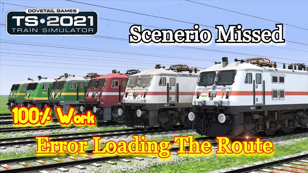 Loading Scenario Error | Missing Scenario Fixing By 100% | Indian Train Simulator 2022 |