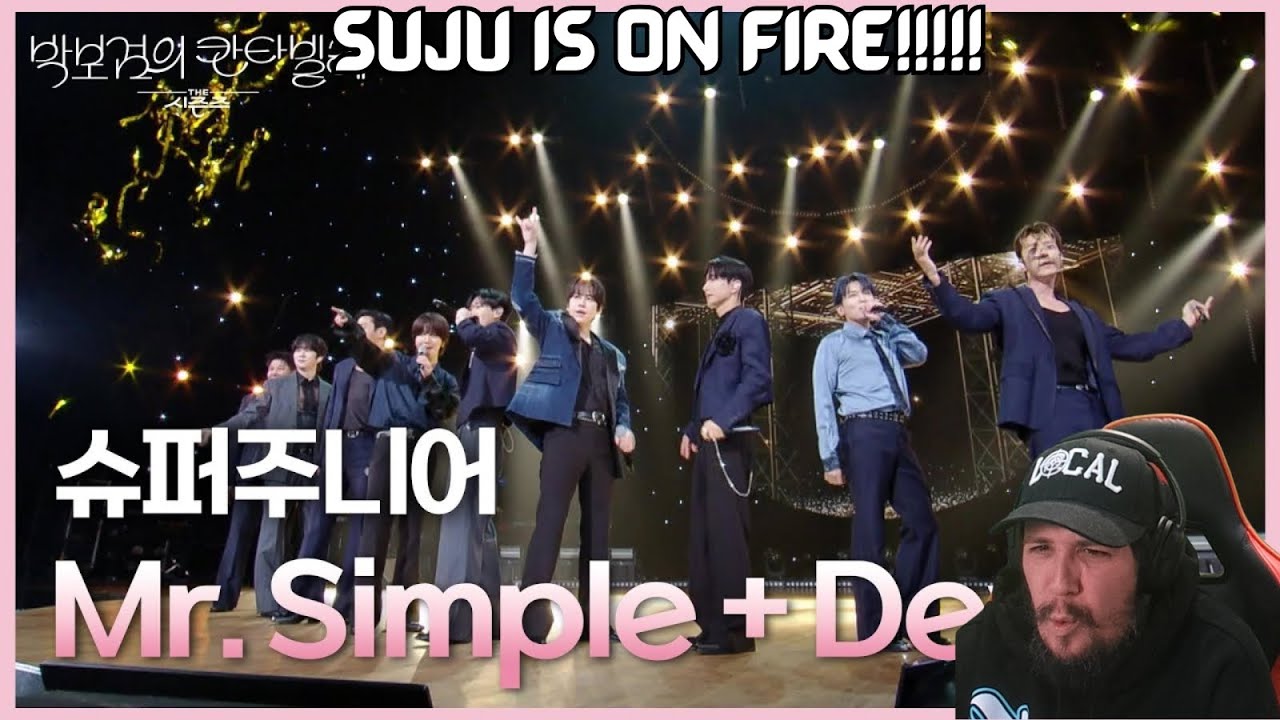 Espy Reacts To Super Junior - Mr. Simple + Devil | Live