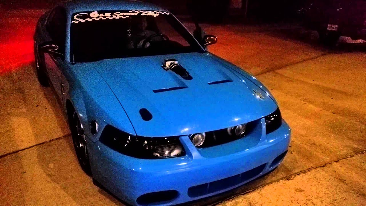 O&E Speedshop Twin Turbo Mustang startup