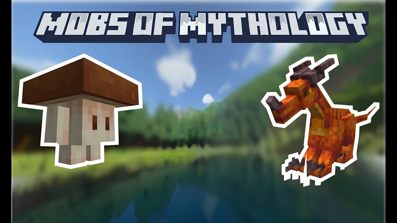 Мифологические существа! | Обзор Мода Mobs of Mythology | 1.20.1 Forge
