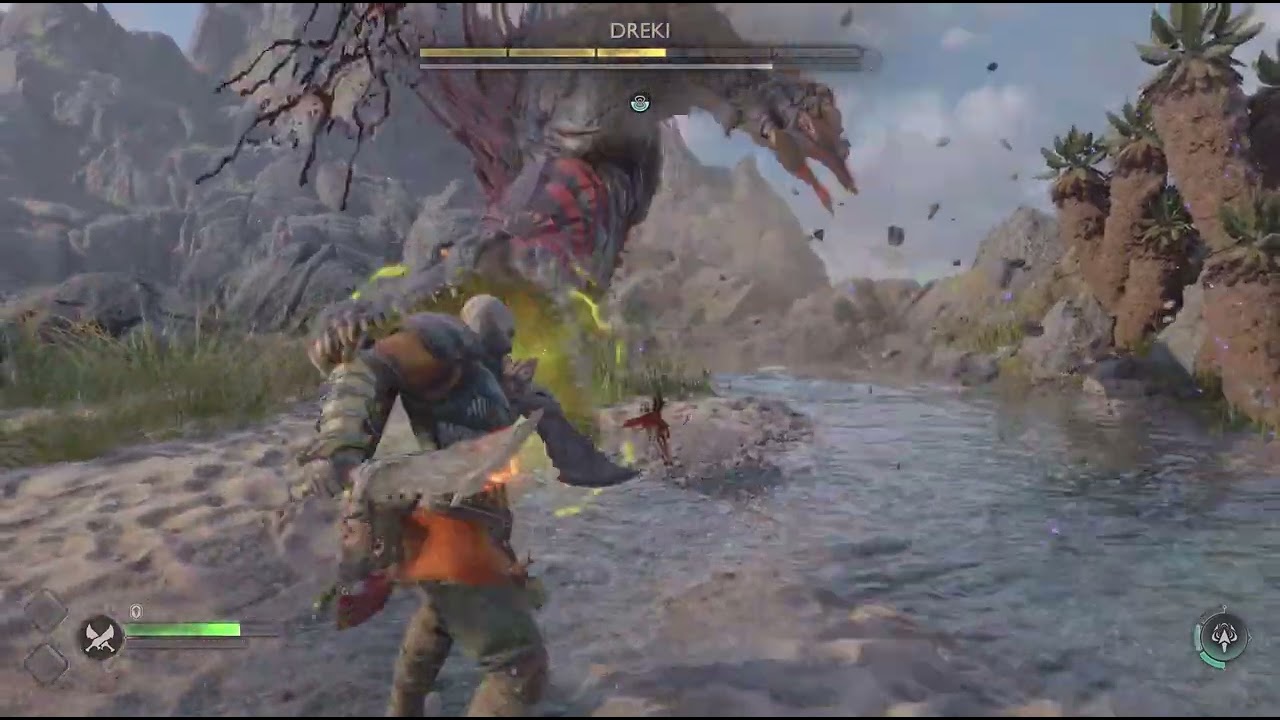 God of War Ragnarök Derki Boss Fight