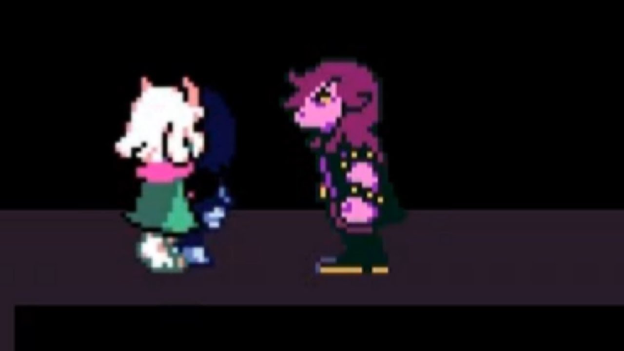 Ralsei Hugs Kris After Spamton Fight
