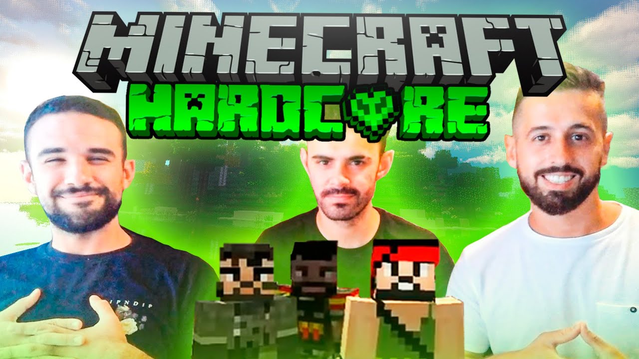 MEJORES MOMENTOS ILLOJUAN MINECRAFT HARDCORE ft ELBOKERON & GUILLE [TEMPORADA 3] [EP.1]