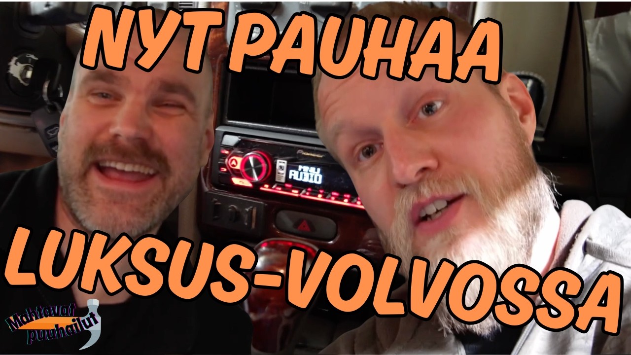 Asennetaan uusi soitin luksus-Volvoon, osa 2