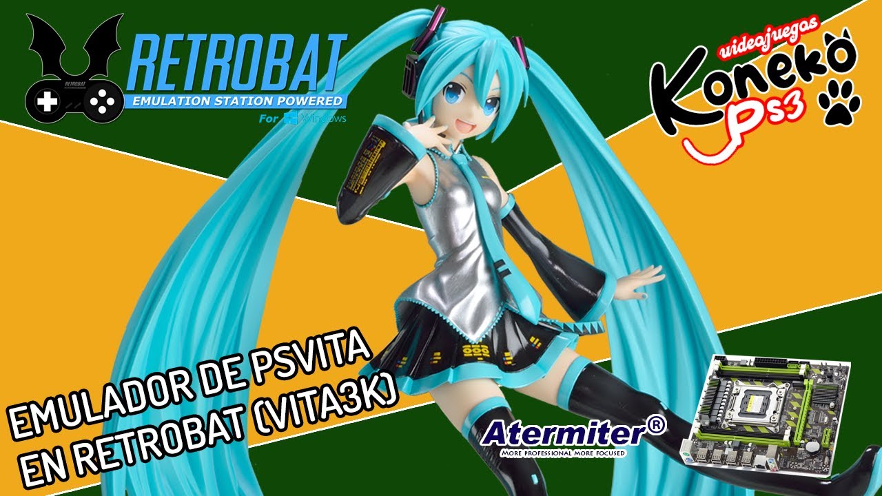 Tutorial: Emulador de PSVITA en Retrobat