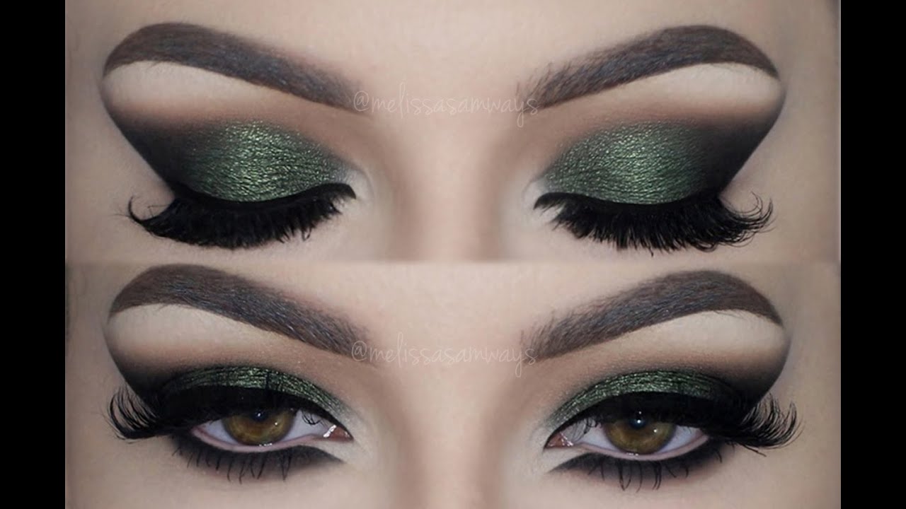 ♡  Olive Green Cat Smokey Eyes ♡ Make Up Tutorial | Melissa Samways