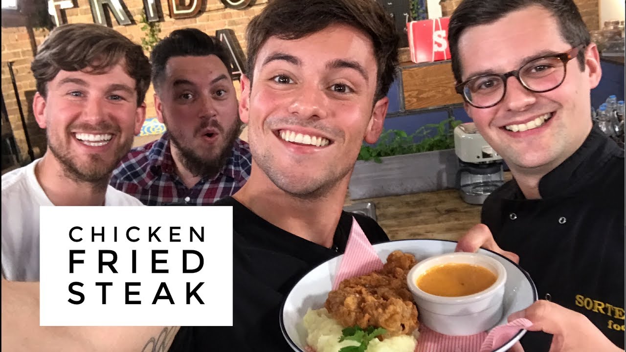 Chicken Fried Steak made by BRITS! | SORTEDfood | 4th JULY | Tom Daley