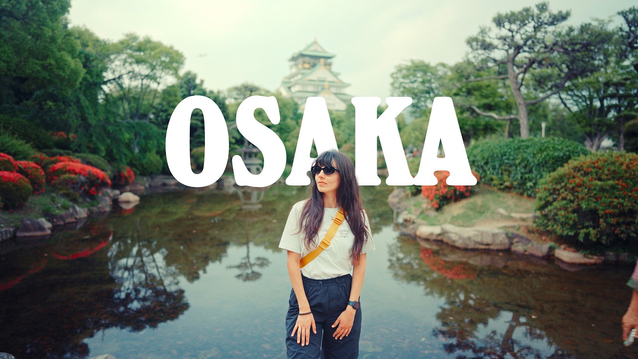 2 days in osaka 🇯🇵 osaka castle, best sushi bar and buddhist temple travel guide 