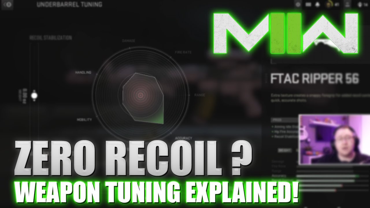 Modern Warfare 2 Weapon Tuning Explained | How to Lower Recoil!