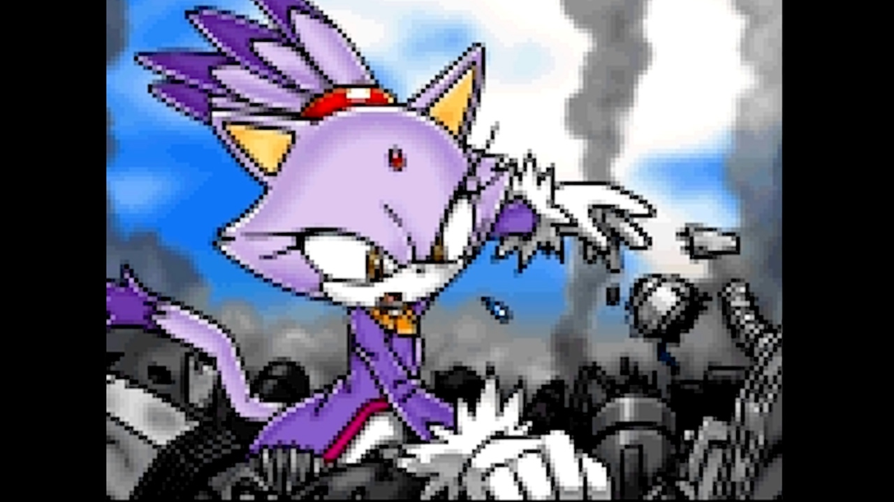 Sonic Rush - Blaze - Part 8 - F-Zone/Unknown - Egg King - Normal Ending / Credits