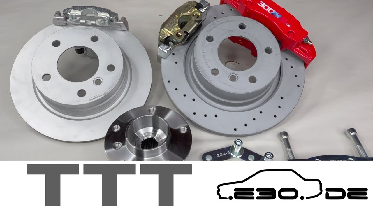 TTT 17 - 5x120 Naben für BMW E30 Hinterachse, 5 Loch Umbau