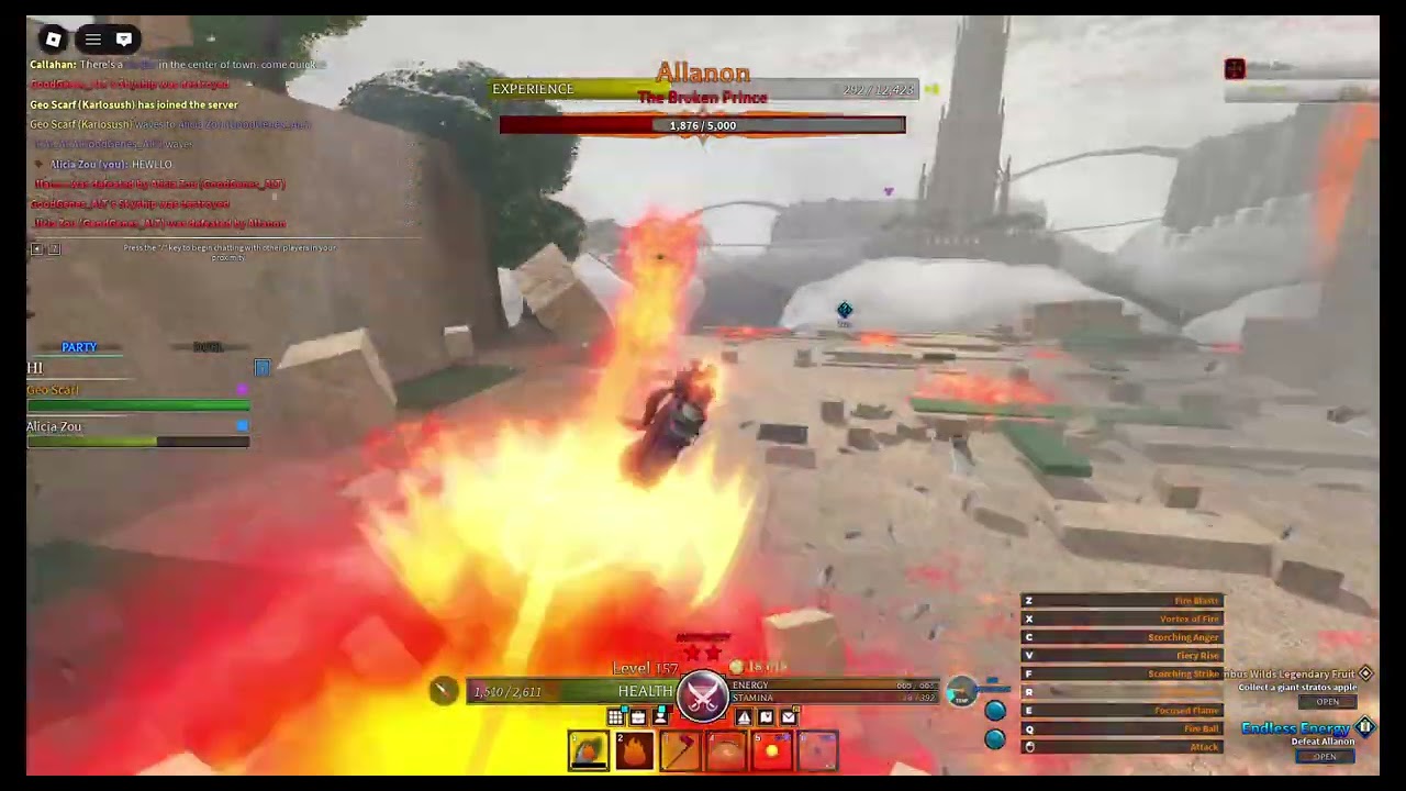 Arcane Odyssey Full Release | Prince Allanon Second Fight