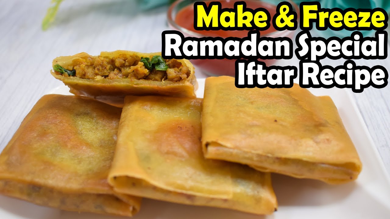 Cheesy Beef Parcels - ramzan special recipes 2022 - Make & Freeze Iftar recipe