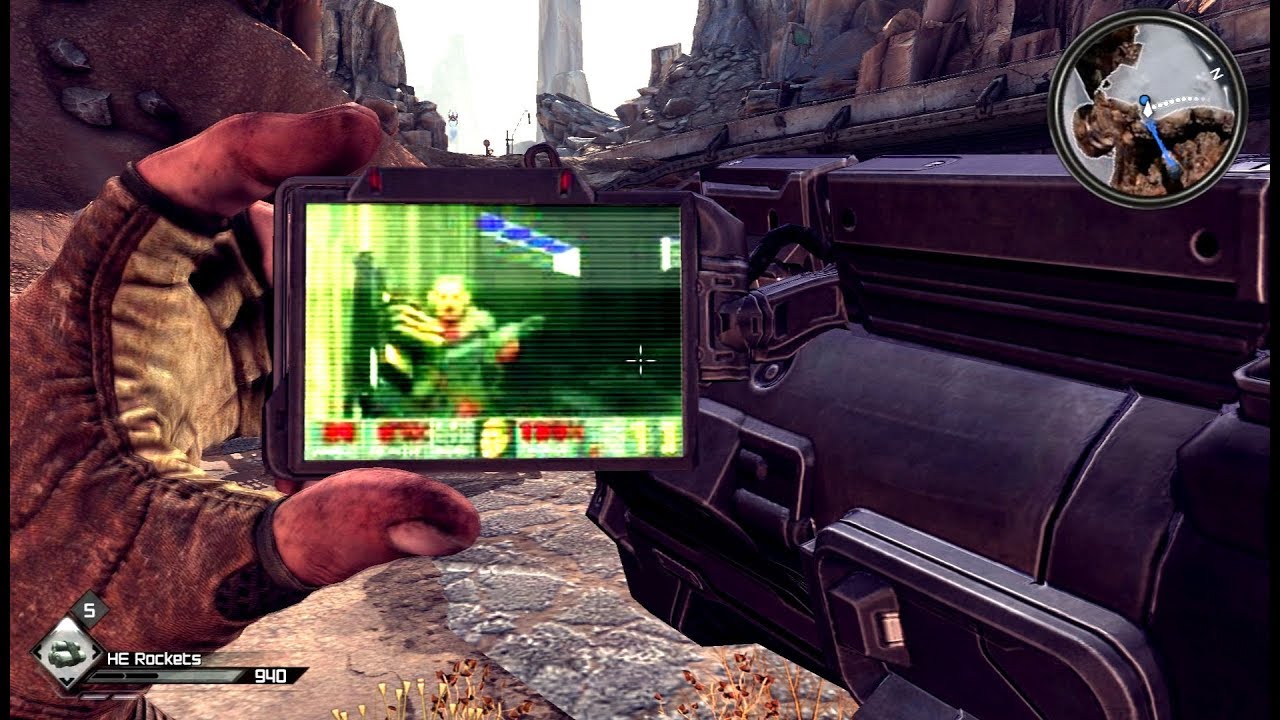 RAGE - Best Of DOOM Easter Eggs