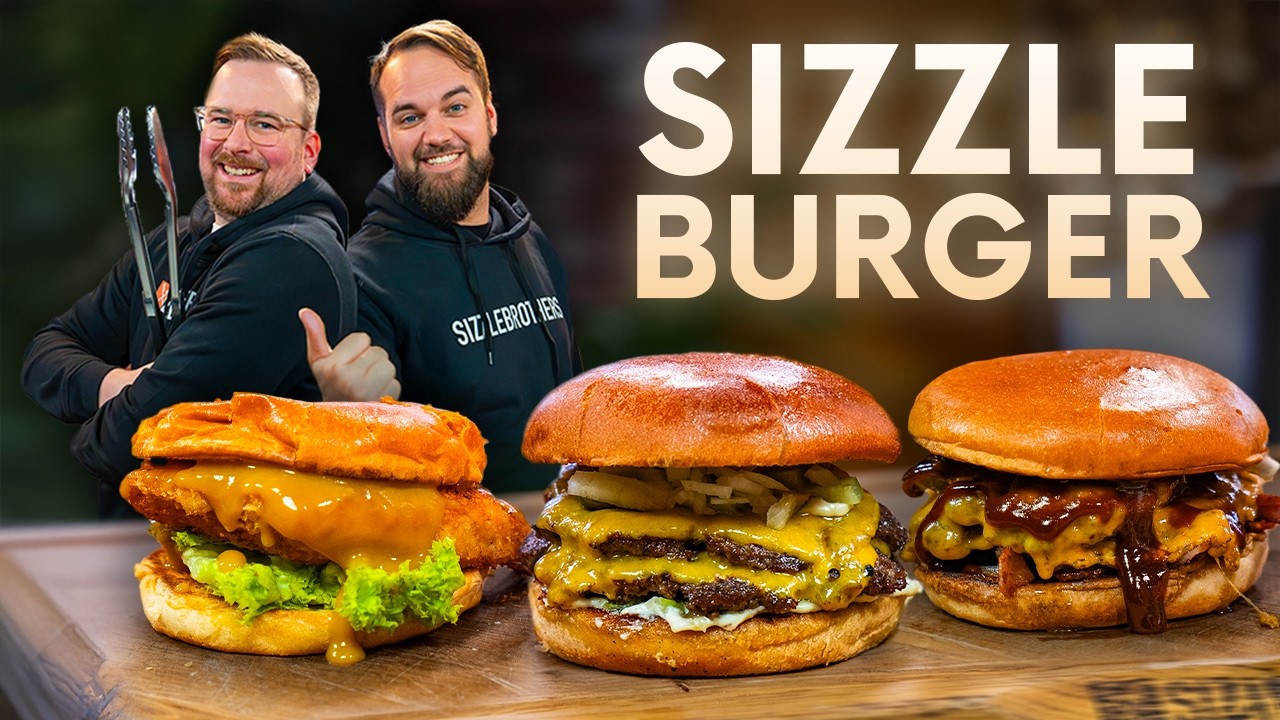 SO bringt Ihr EURE BURGER auf das NÄCHSTE LEVEL! 🍔