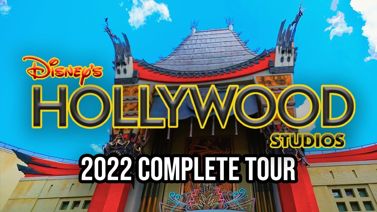 Disney's Hollywood Studios 2022 - Full Walkthrough with Rides - Walt Disney World
