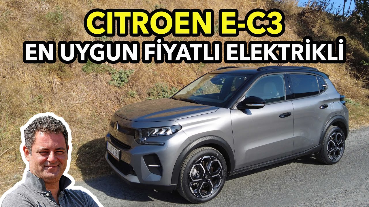 Citroen E-C3 test sürüşü (2025) | En uygun fiyatlı elektrikli