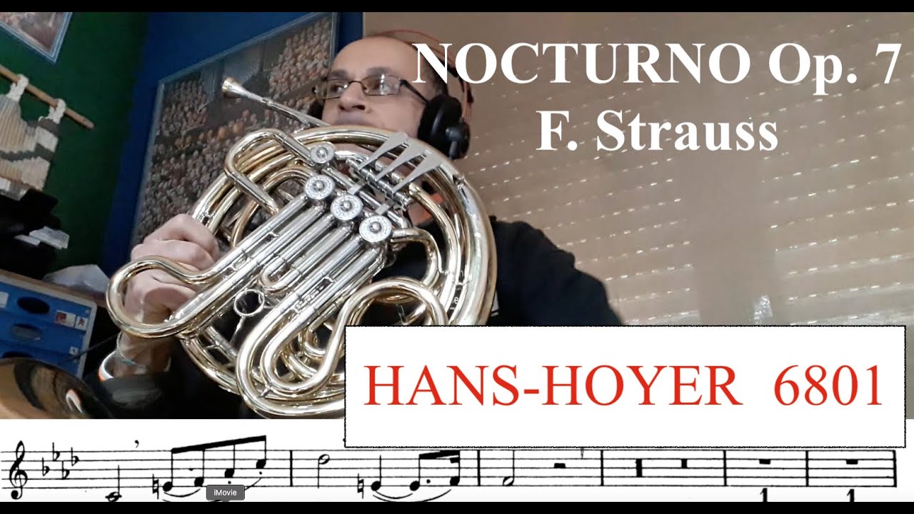 NOCTURNO Op. 7 F. Strauss.  HANS HOYER 6801