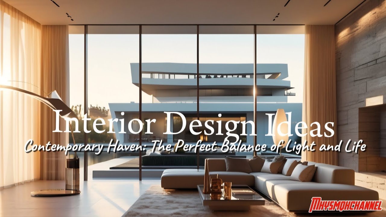 Iterior Design Ideas | Contemporary Haven: The Perfect Balance of Light and Life