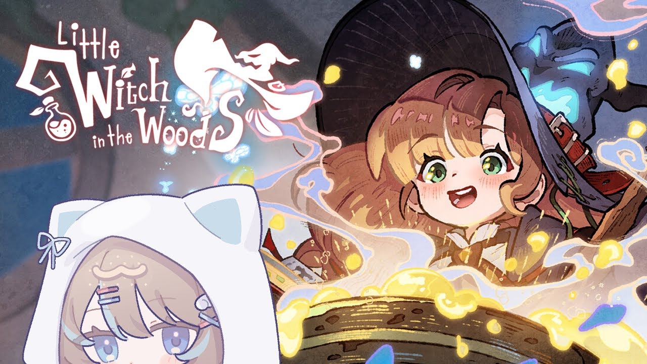 〖林中小女巫〗像素風療癒系遊戲 #1 從今天開始成為實習女巫〖蒼音夏緒〗