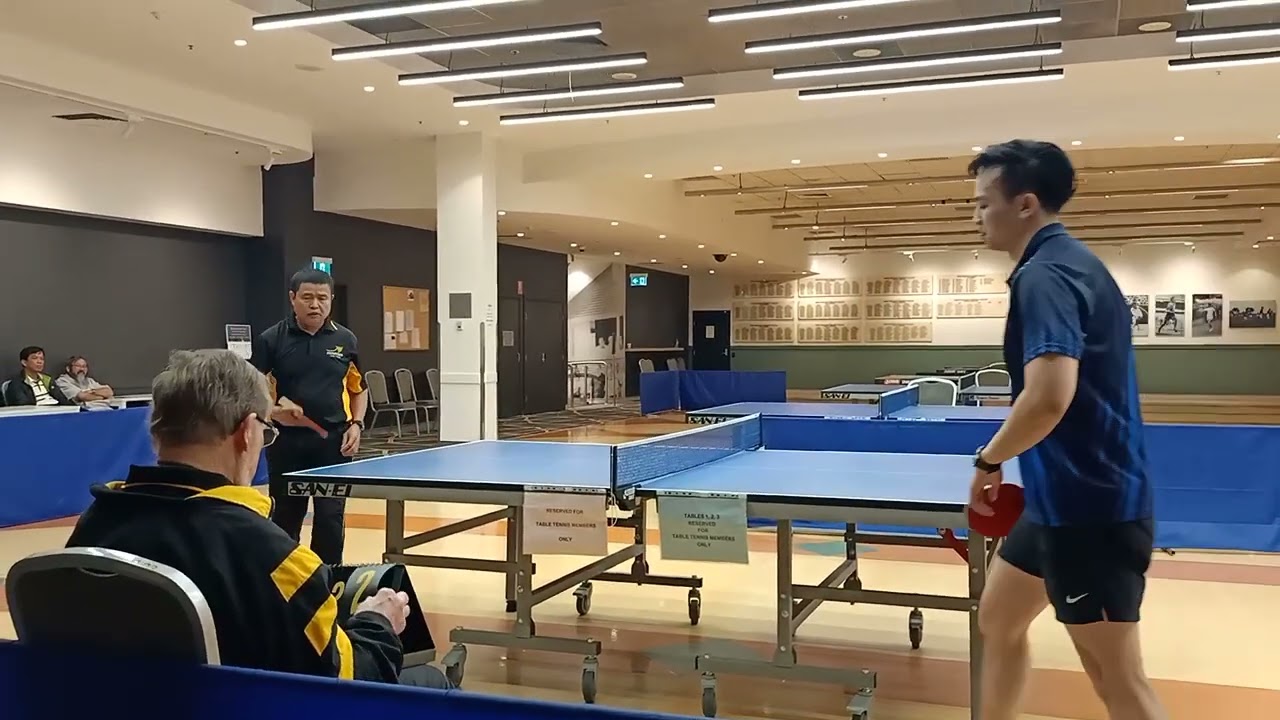 2023 western Sydney table tennis A2 Championship Nathan Nguyen vs Peter So set 5 semi final