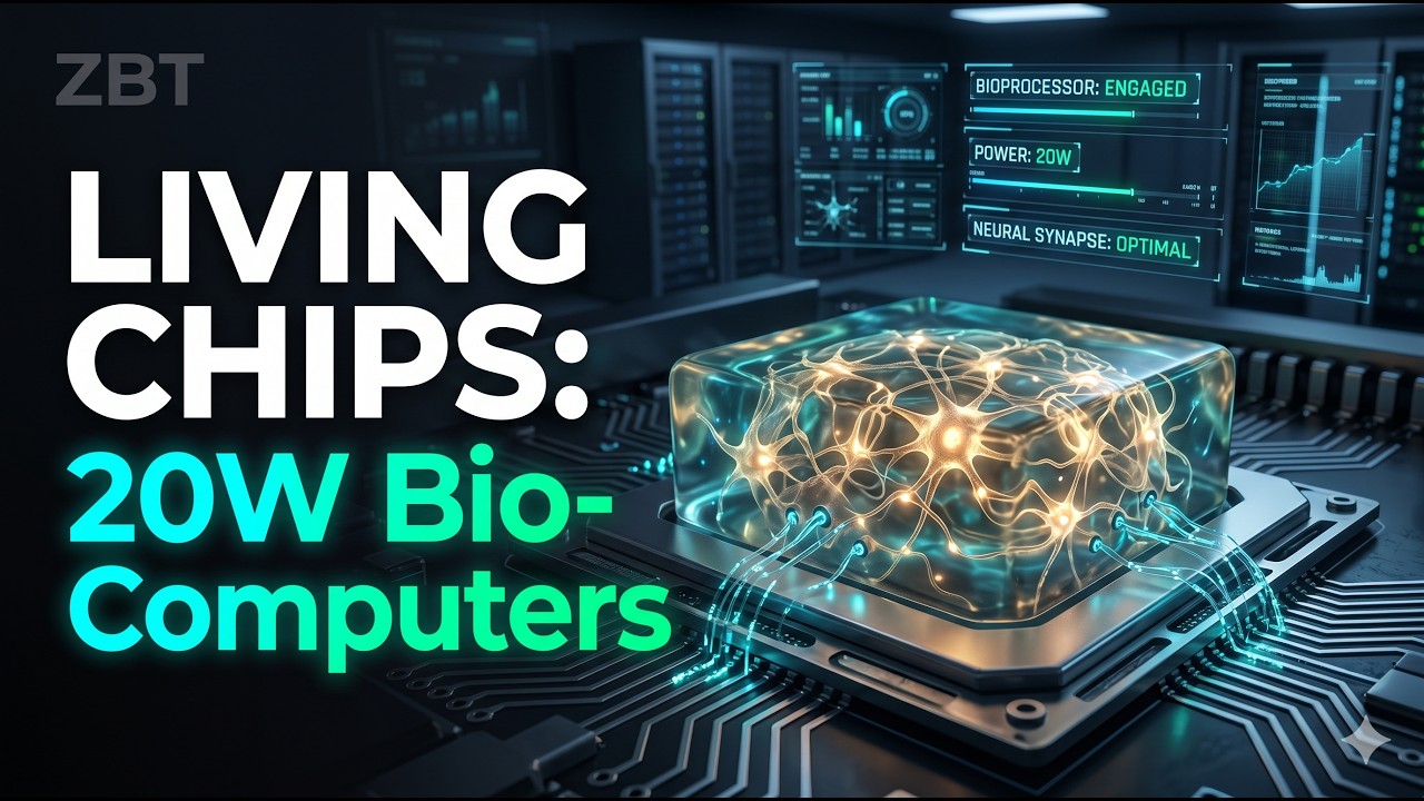 The Wetware Revolution: Inside the 20-Watt Biological Supercomputer