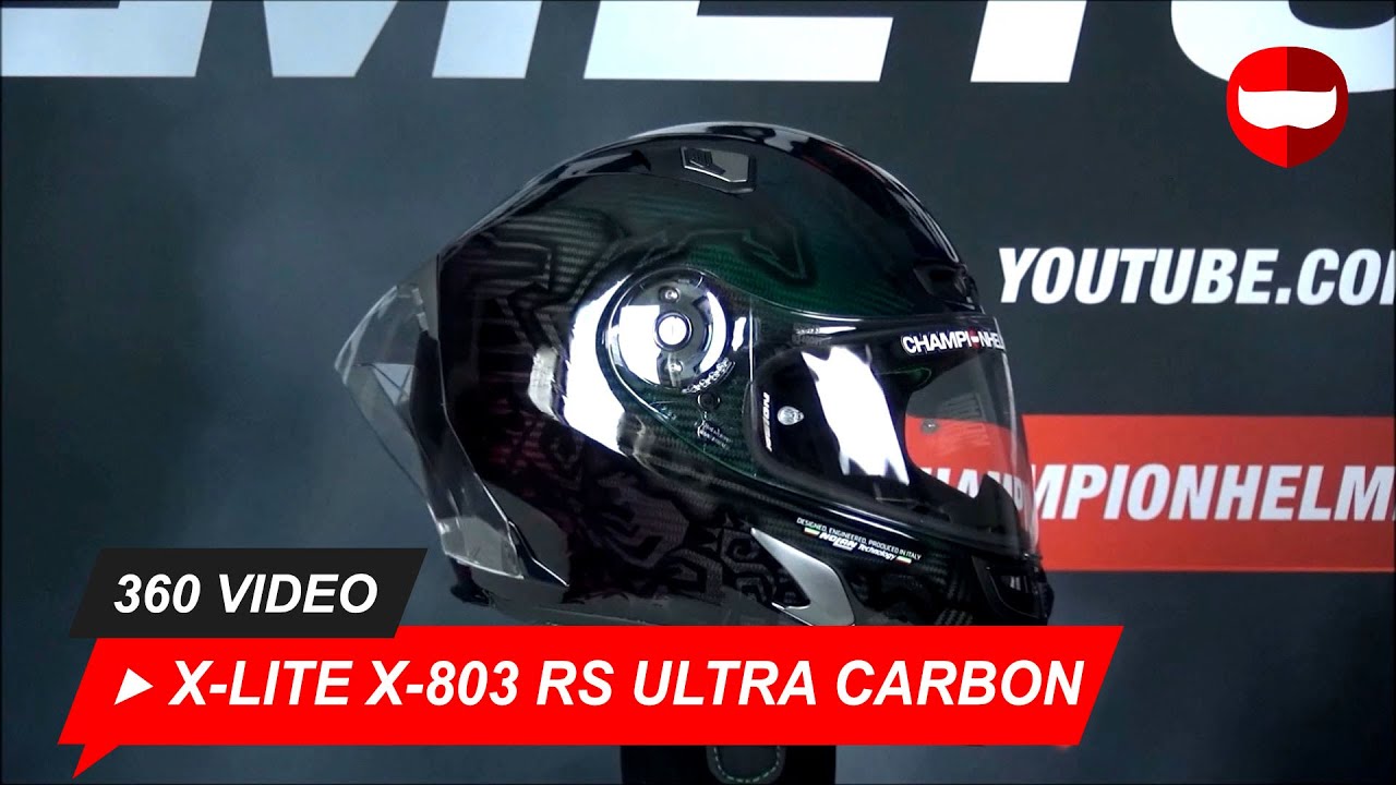 X-Lite X-803 RS Ultra Carbon Stoner Superhero Nuance - ChampionHelmets.com
