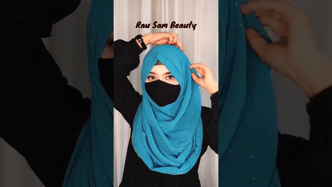 Daily Wear Full Coverage Hijab Tutorial 2024 #shorts