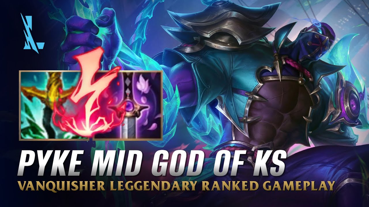 Wild Rift PYKE - MID Fiend Queller Pyke S14 Ranked Gameplay + Build