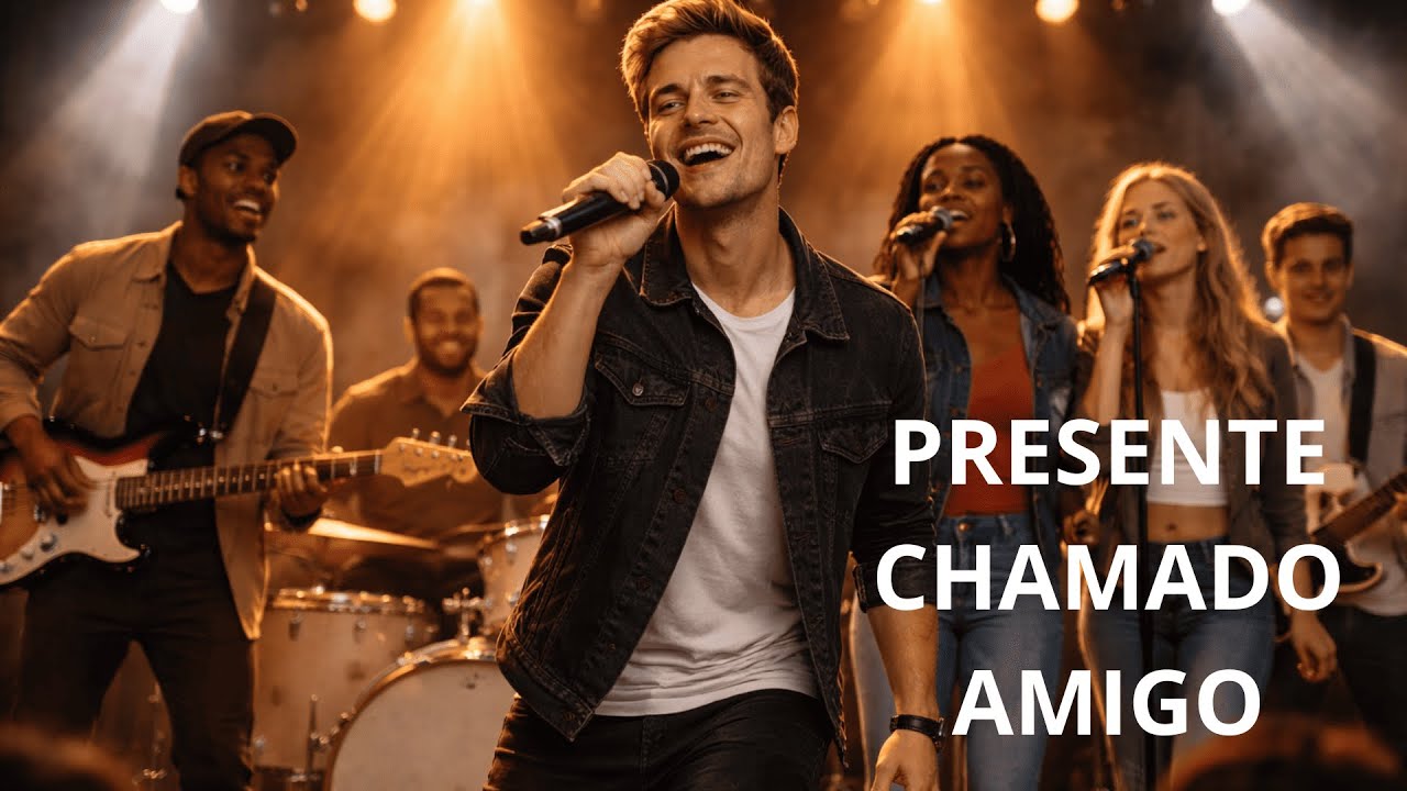 PRESENTE CHAMADO AMIGO - OBRIGADO DEUS