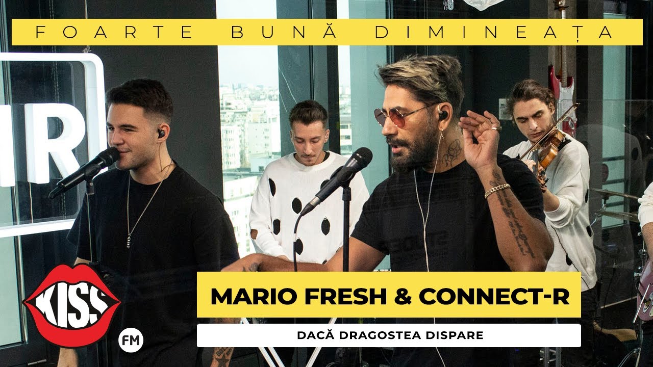 Mario Fresh & Connect-R - Daca dragostea dispare (Live @ Foarte Bună Dimineața)