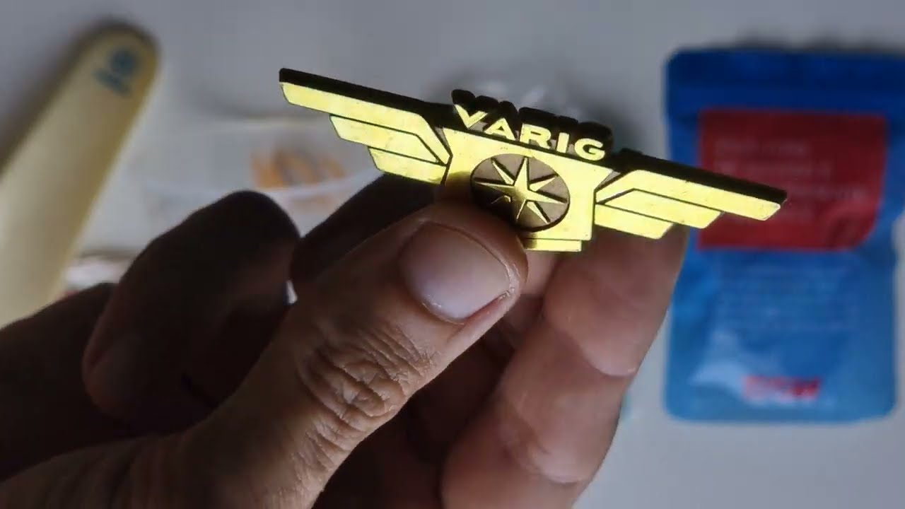 COLEÇÃO DE ITENS DE COMPANHIAS AÉREAS - ASMR