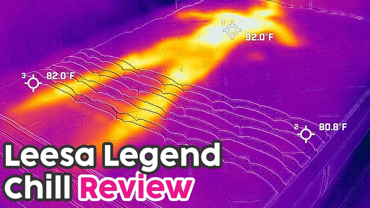 Leesa Legend Chill Review - Objective Cooling Tests