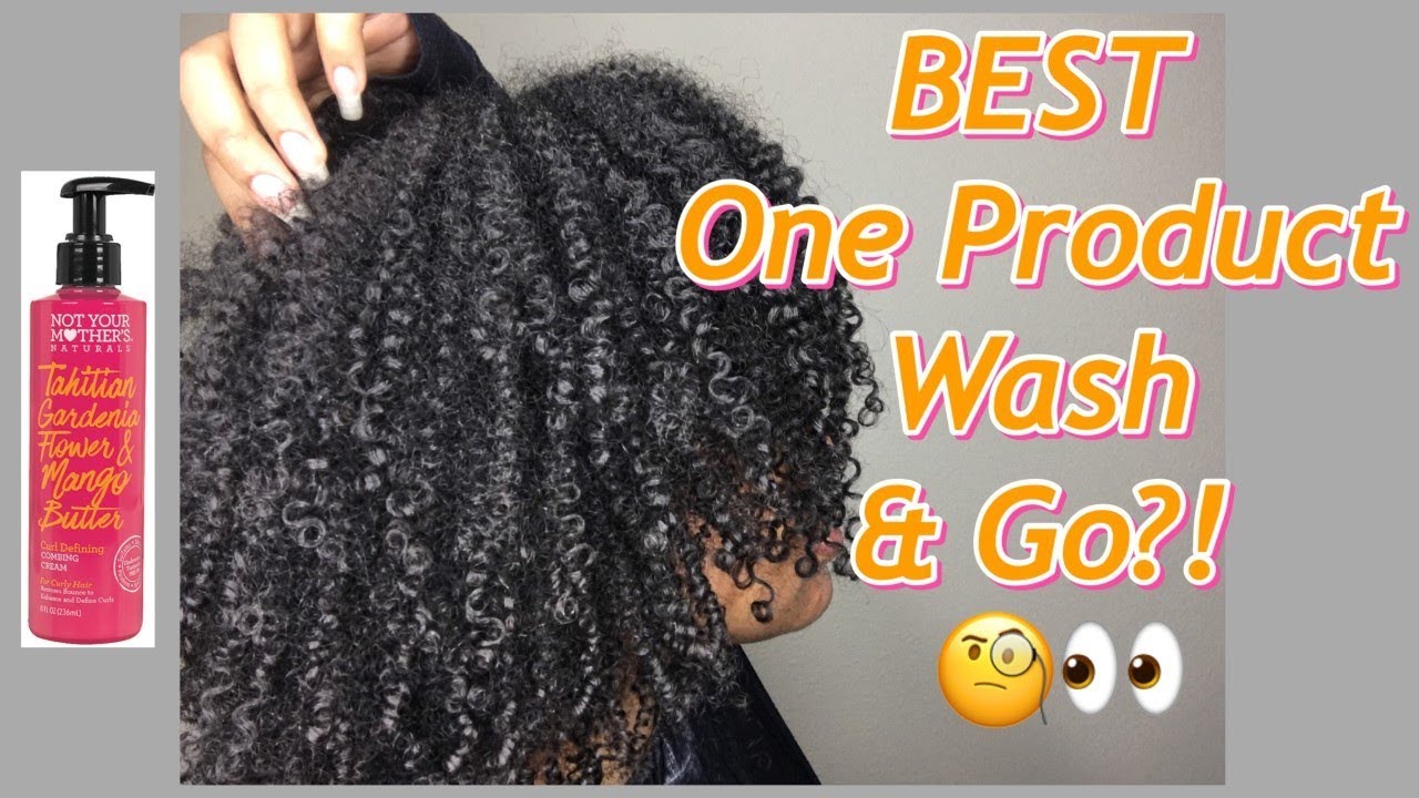 My BEST One Product Wash & Go?! NO Gel! One Product Wash & Go Series Epi. 4