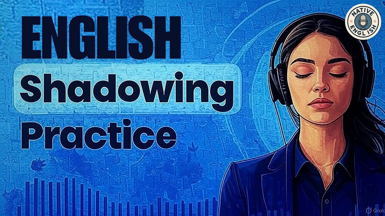Improve Your English with Shadowing Technique: The #1 Secret to Native-Like Fluency
