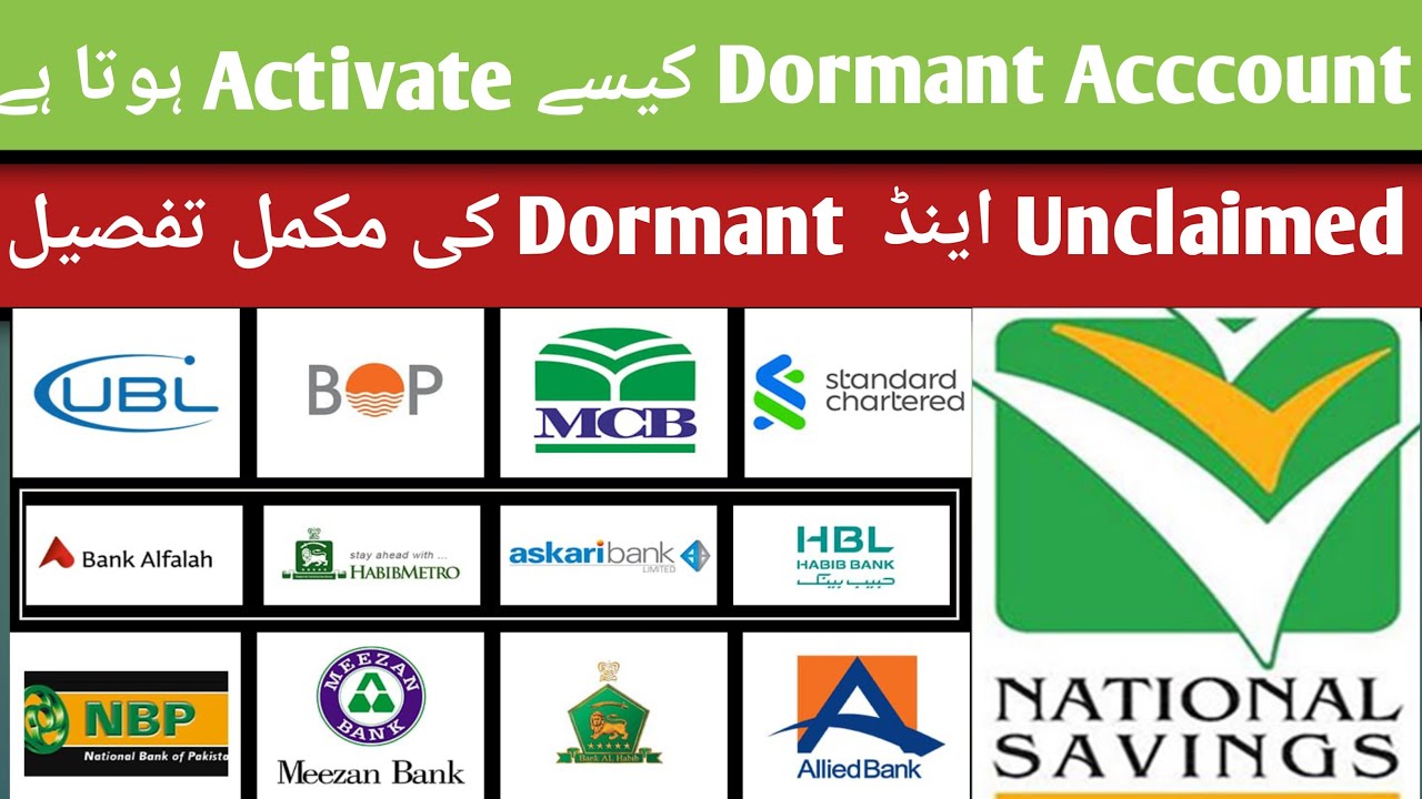 Dormant account activation | How to reactivate a dormant account | Unclaimed bank account
