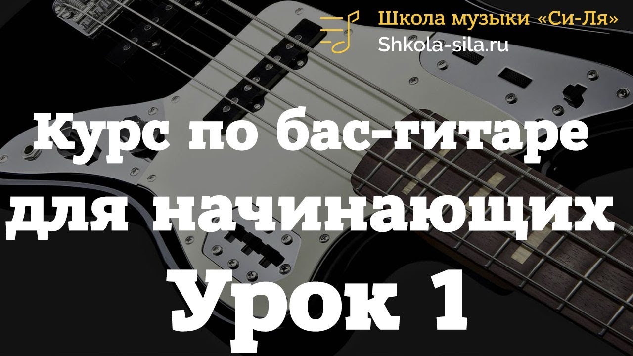 Как научиться играть на бас-гитаре самостоятельно. Уроки бас-гитары для новичков и с нуля.