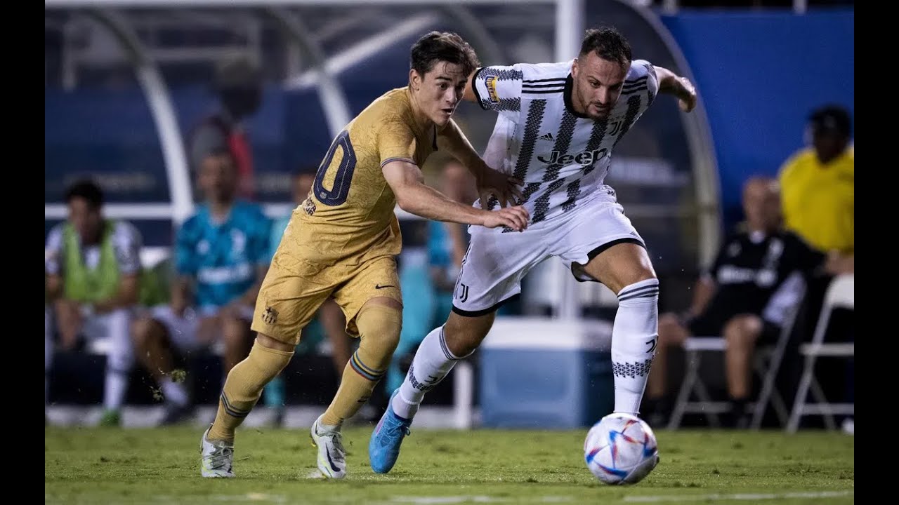 Gavi vs Juventus | FC Barcelona Pre-Season 2022/2023 | (27/07/2022)