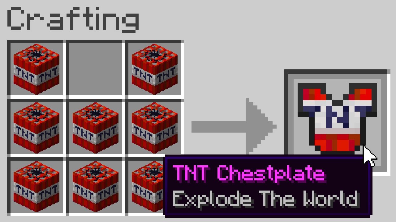 Minecraft, But You Can Craft Any Armor...