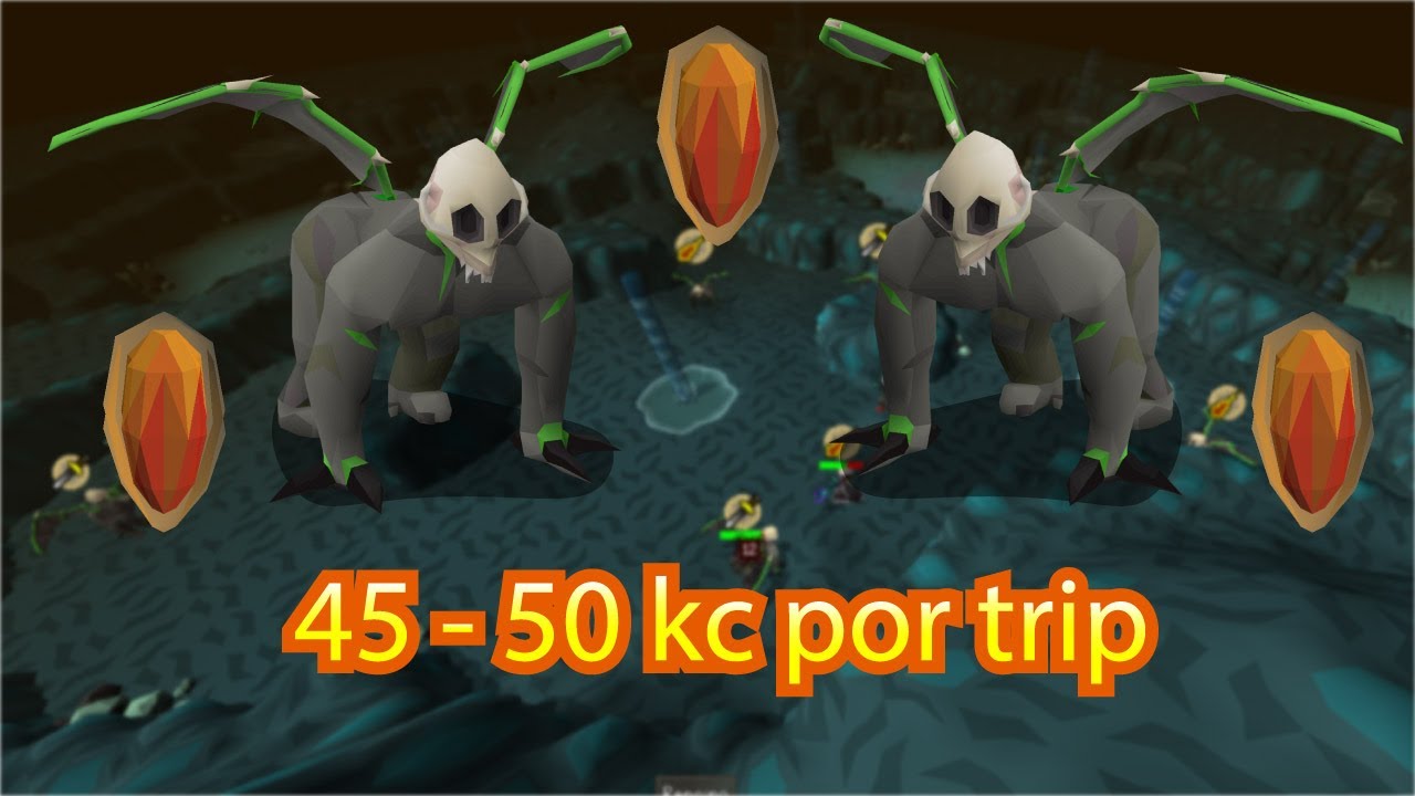 Demonic Gorilla Guia avanzada  - sin comida 45-50kc por trip - OSRS