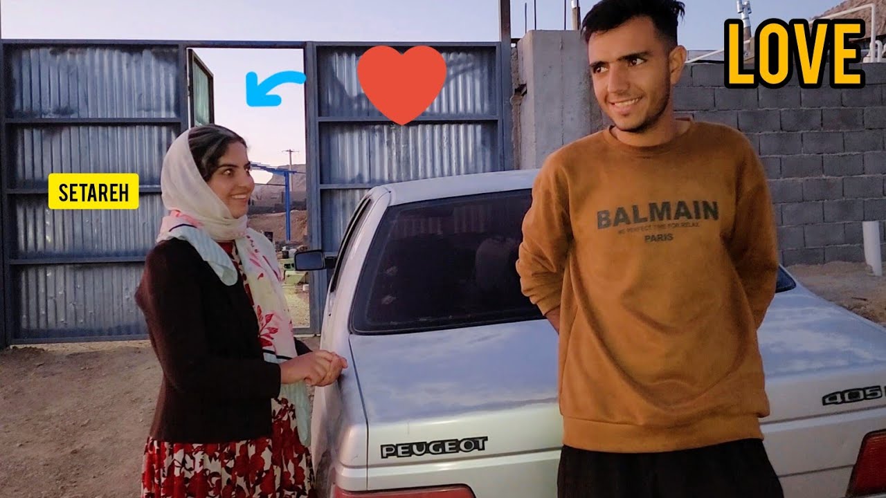 Setareh's love for Abbas and the emergence of true love between them.❤️