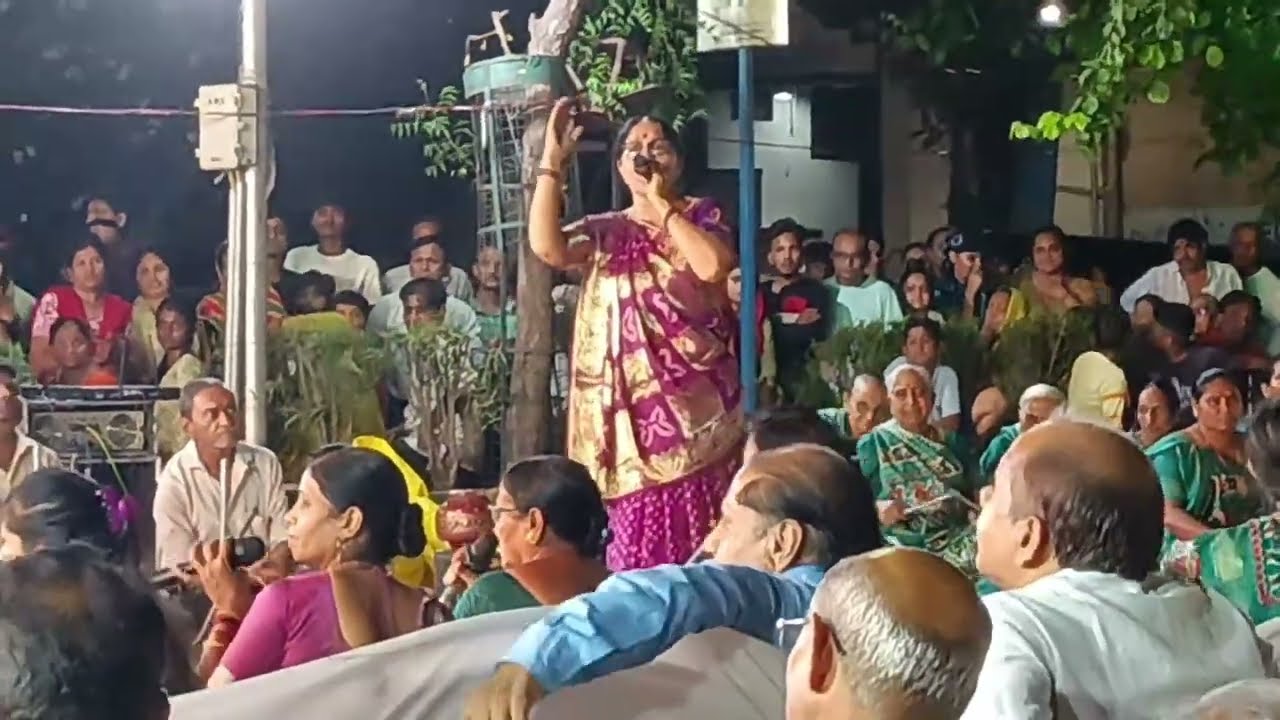 Anandiben Patel | Gopi Bhajan Mandal | Jaspur | Gujarati Bhajan Ni moj | Bhajan #jaspur #bhajan