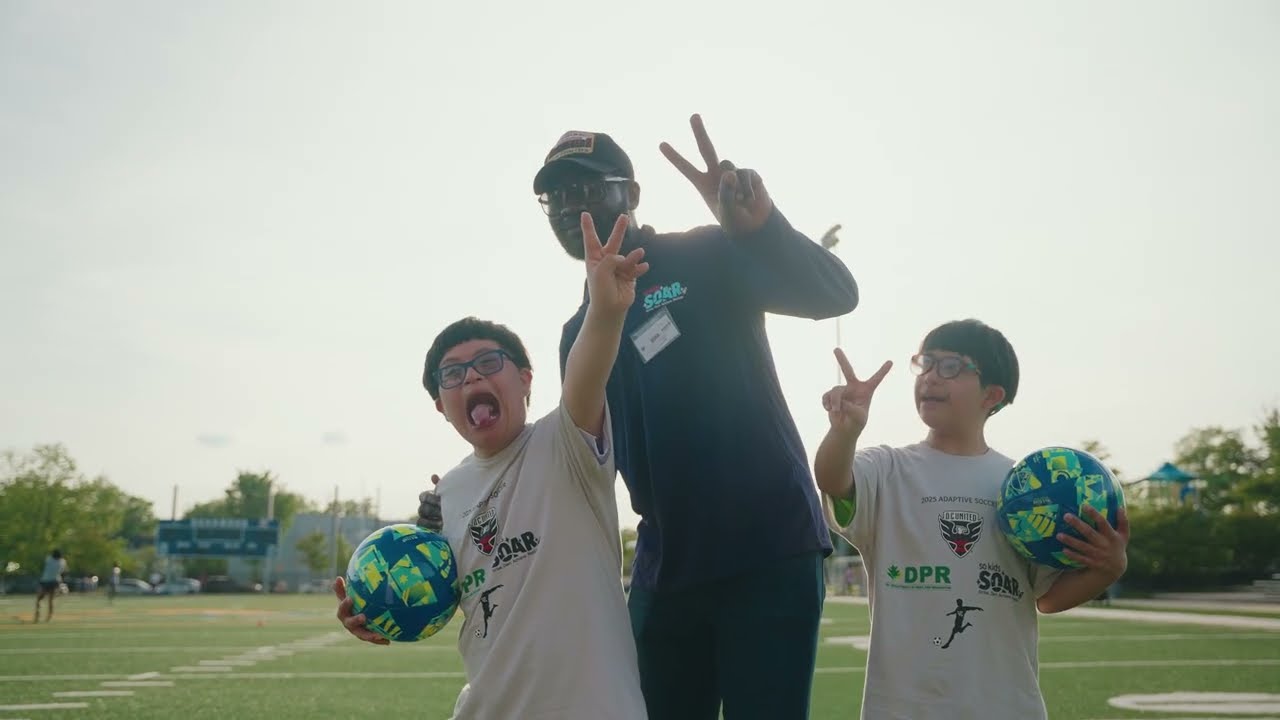 2025 So Kids SOAR Soccer with D.C. United & DPR