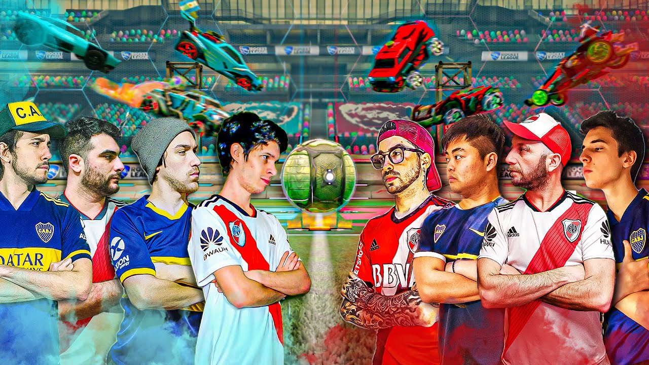 Los Displicentes vs Youtubers | Rocket League 4 vs 4