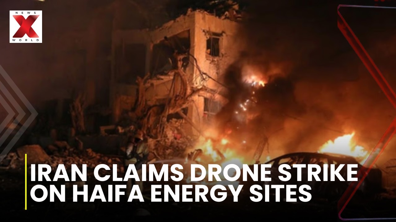 Iran Claims Drone Strike On Haifa Energy Sites | NewsX World