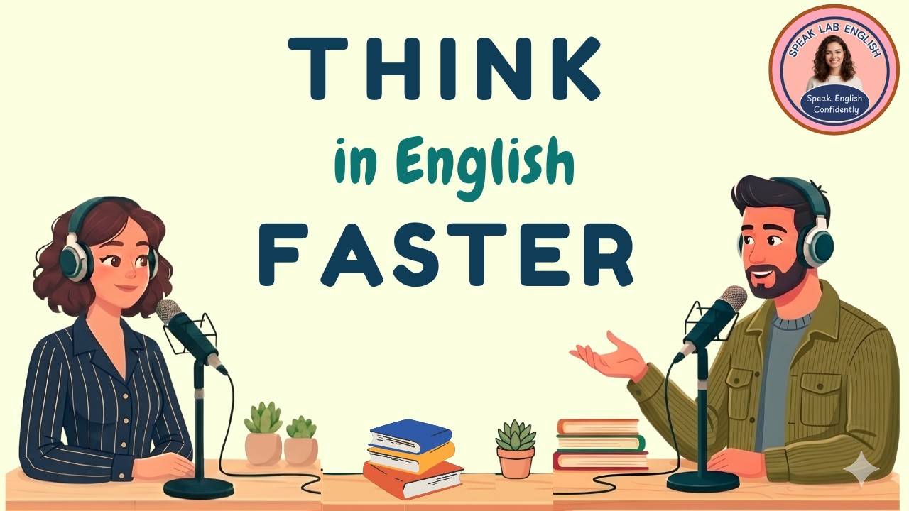 Stop Translating in Your Head | English Podcast for Easy English Conversation | Learn English Fast