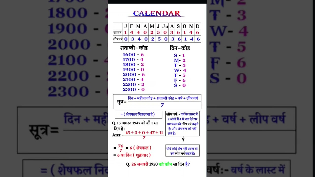 Calendar reasoning short tricks | calendar tricks for reasoning| clock and calendar tricks reasoning