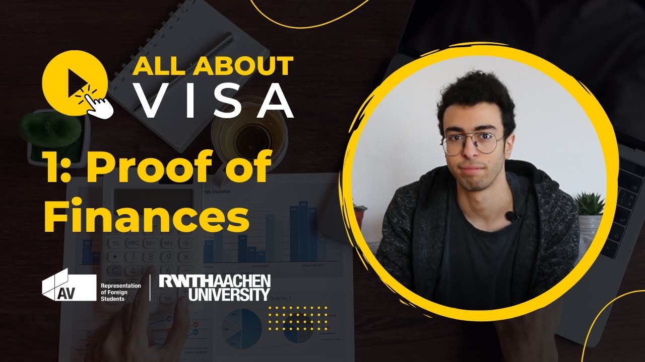 Visa Video Series - Proof of Finances